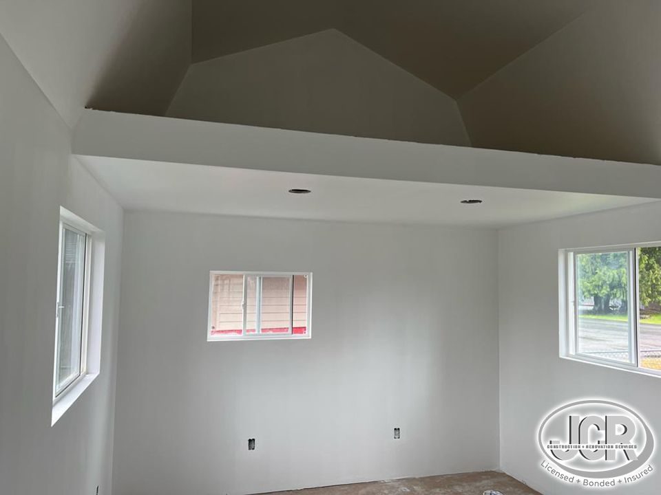 JCR Construction — recent addition build in Snohomish County