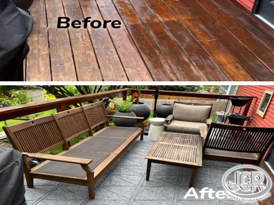 JCR Construction — Decks