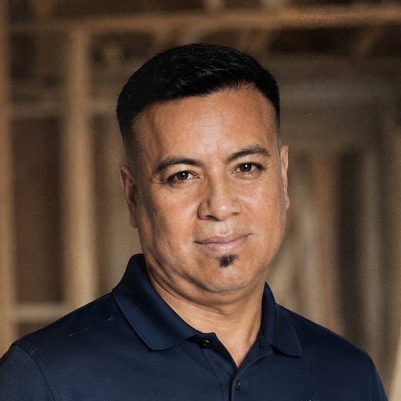 Luis Vicente, owner of JCR Construction and Renovations, on a job site in Snohomish County WA